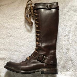 Frye tall Jenna Cap Toe